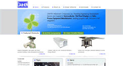 Desktop Screenshot of daihen-ac.com